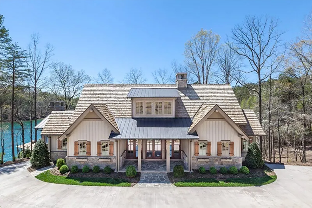 Lake home